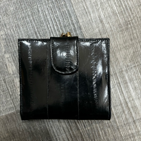 Vintage Handbags - Eel skin wallet vintage 1980s, never used